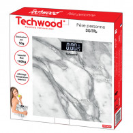 Pèse Personne Techwood TPP-831 180 Kg Blanc en Tunisie