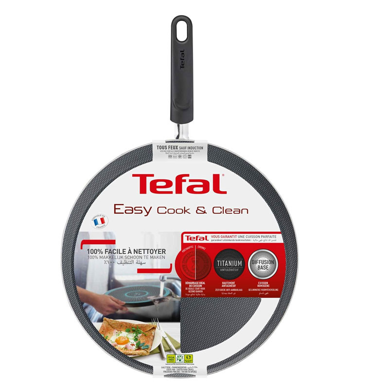 Crêpière Tefal Cook & Clean 34 cm Noir en Tunisie
