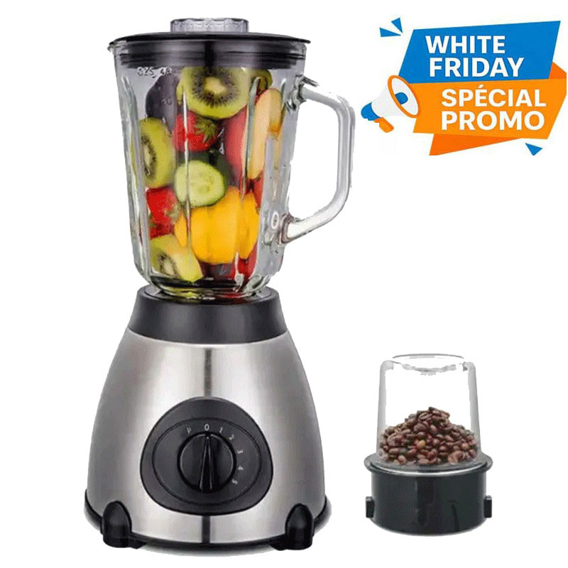 Blender Ironix WMN55-9 1000W 1.5 Litres Silver en Tunisie