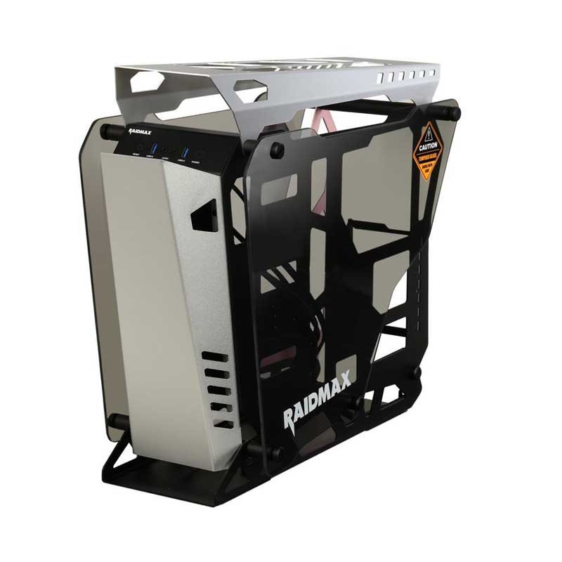 Boitier Gaming  Raidmax X08 Silver en Tunisie