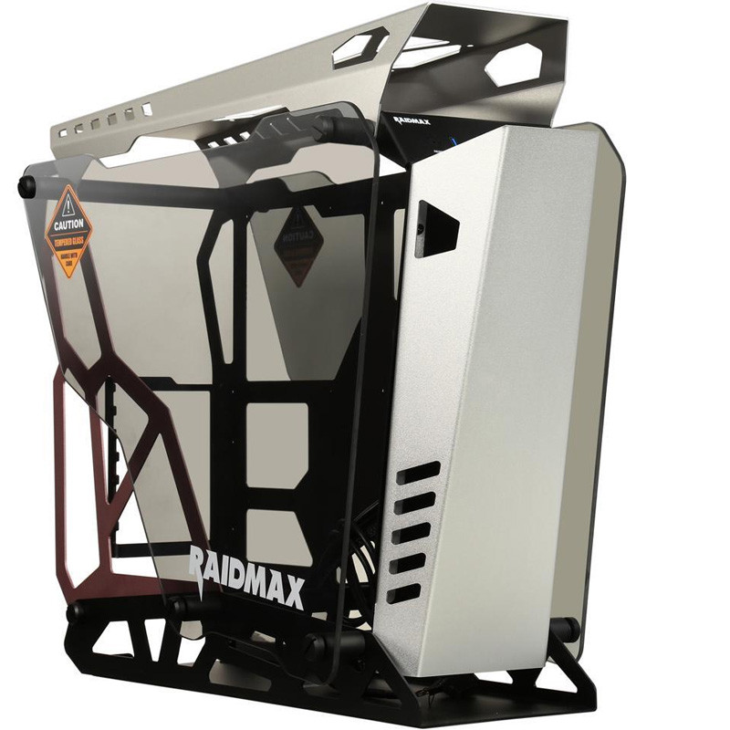 Boitier Gaming  Raidmax X08 Silver en Tunisie