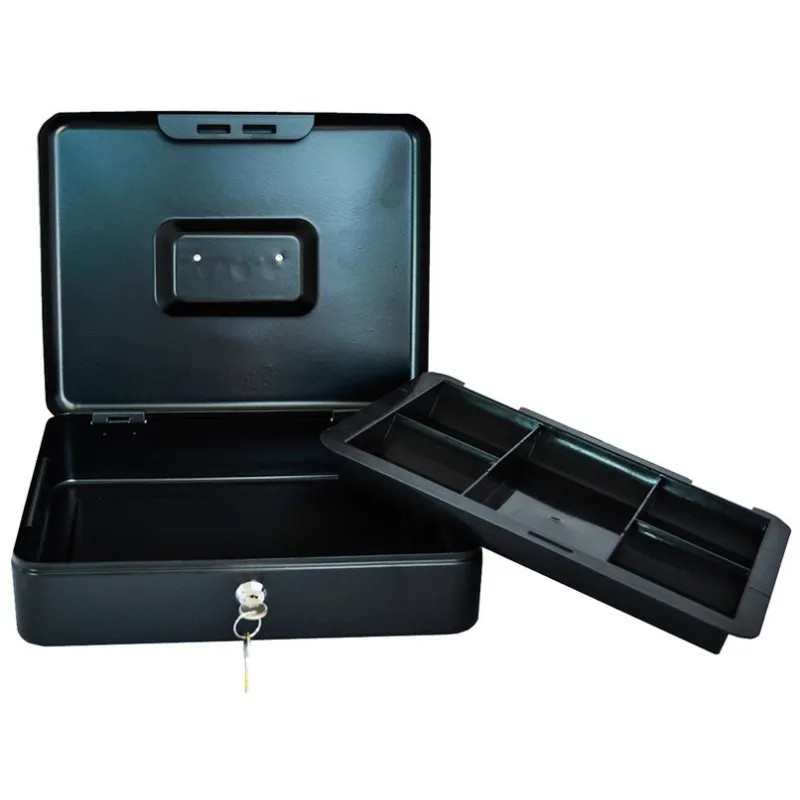 Caisse à Monnaie Dingli DL9002N Avec Clé Noir En Tunisie