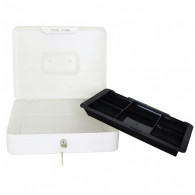 Caisse à Monnaie Dingli DL9003BB Avec Clé Blanc En Tunisie