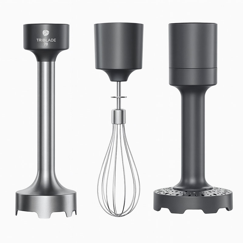 Mixeur Plongeant 5En1 kenwood Triblade XL HBM60-307GY 1000W Gris en Tunisie