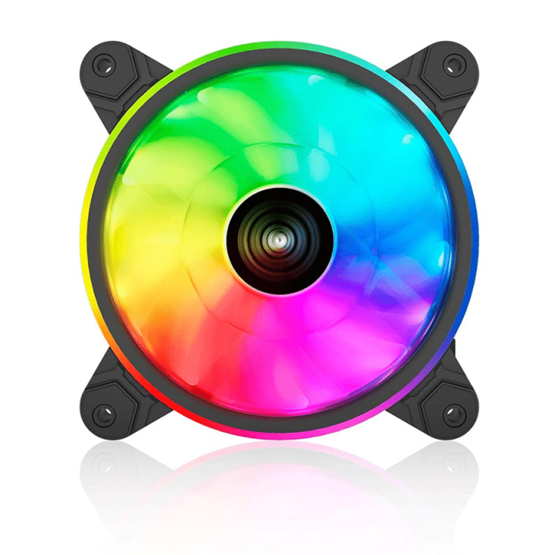 Ventilateur Raidmax NB-120FB LED RGB Noir