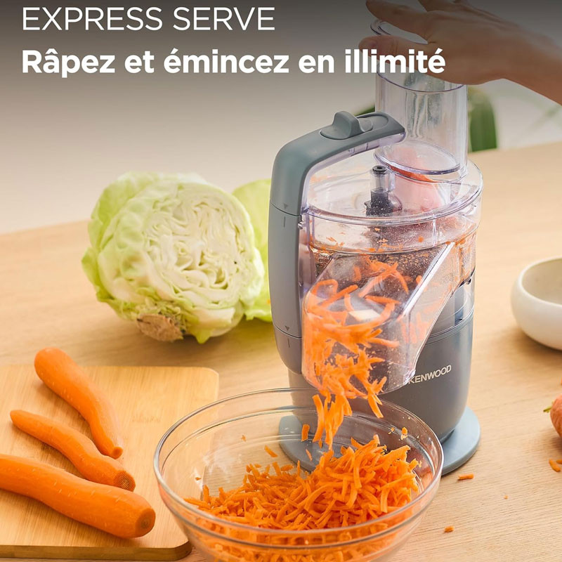 Robot Multifonctions Kenwood MultiPro Go FDP22-130GY 650W Bleu en Tunisie