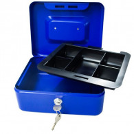 Caisse à Monnaie Dingli DL9002B Avec Clé Bleu En Tunisie