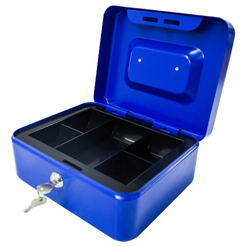 Caisse à Monnaie Dingli DL9002B Avec Clé Bleu En Tunisie