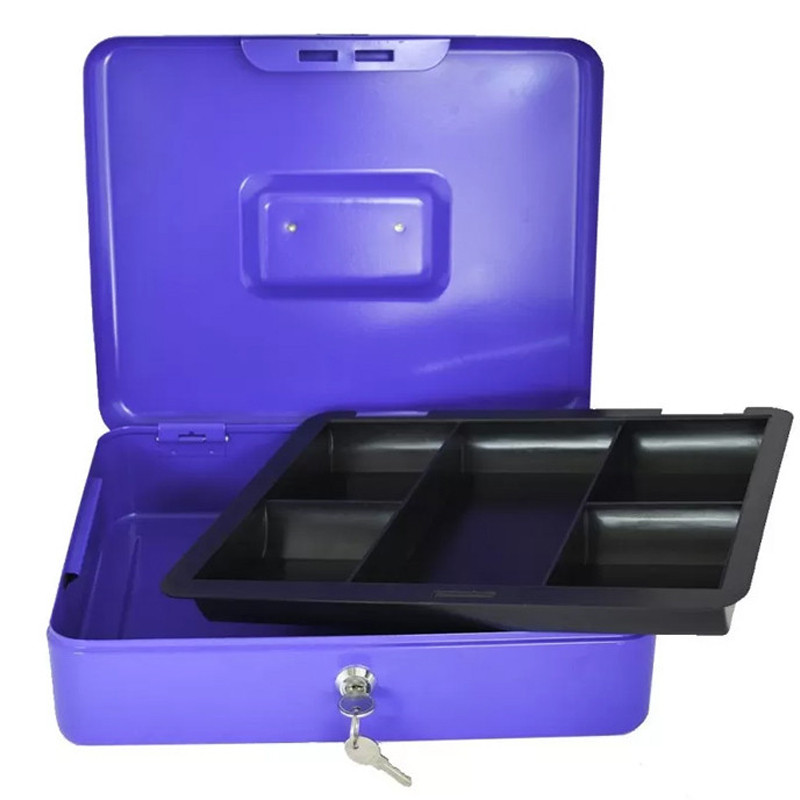 Caisse à Monnaie Dingli DL9003B Avec Clé Bleu En Tunisie