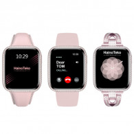 Montre Connectée Haino Teko G13 Mini + 2 Ceintures Rose Gold