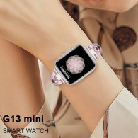 Montre Connectée Haino Teko G13 Mini + 2 Ceintures Rose Gold en Tunisie