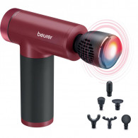 Pistolet De Massage Musculaire Beurer Hot & Cold MG195 Rouge