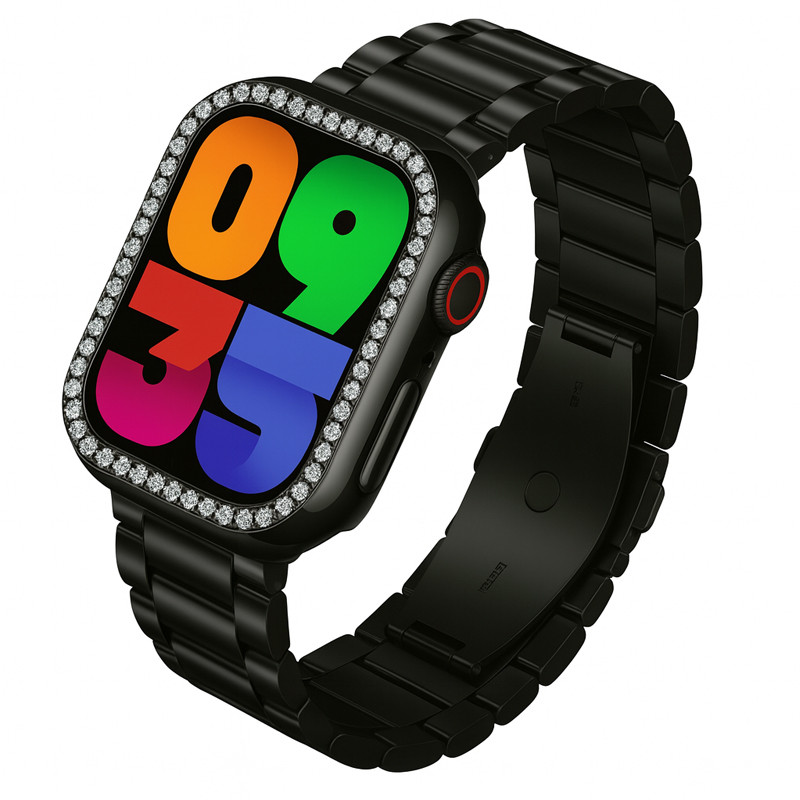 Montre Connectée Smartbarry K75 Noir en Tunisie