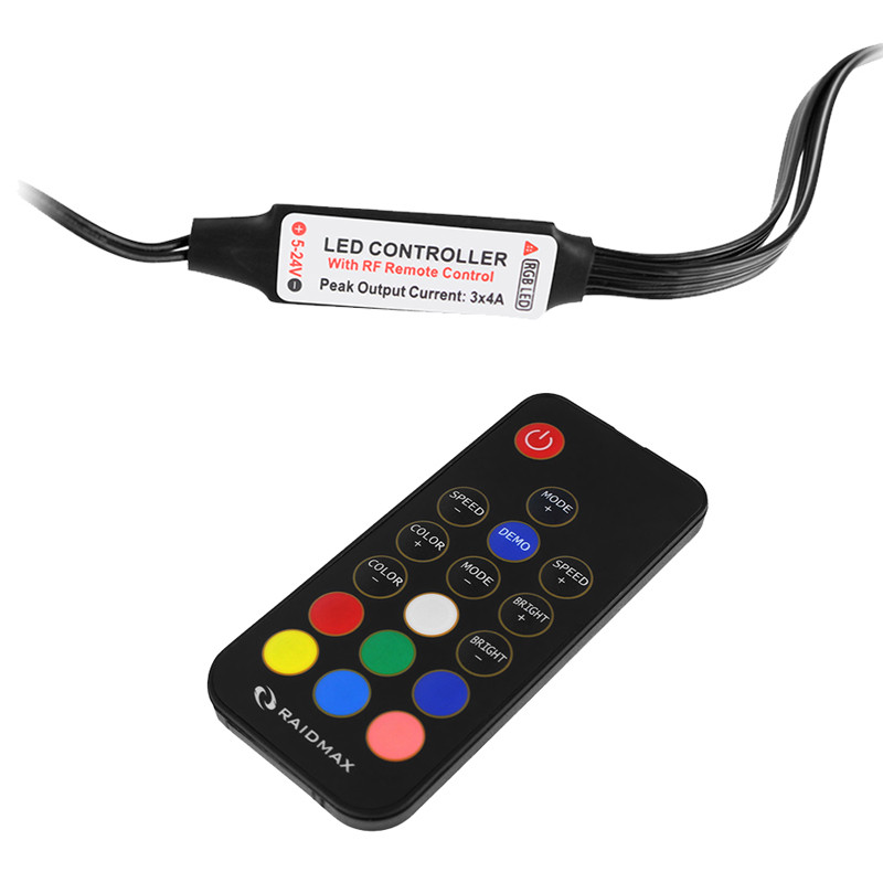 Bande LED Raidmax LD-301R RGB 30 cm Noir en Tunisie