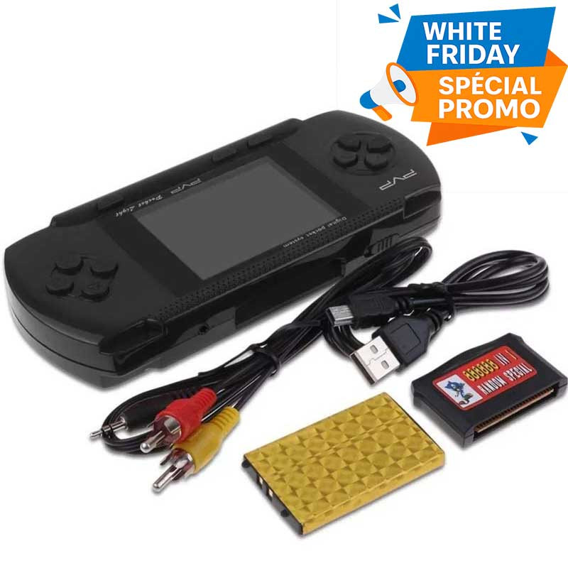 Console De Jeu Portable PXP PVP 3000 Station Light Noir en Tunisie