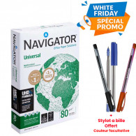 Rame Papier Extra Blanc A4 Navigator 80g/m² 500 Feuilles