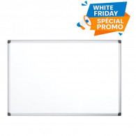 Tableau Blanc Magnétique Cadre Aluminium GCC 100 x 200 Cm