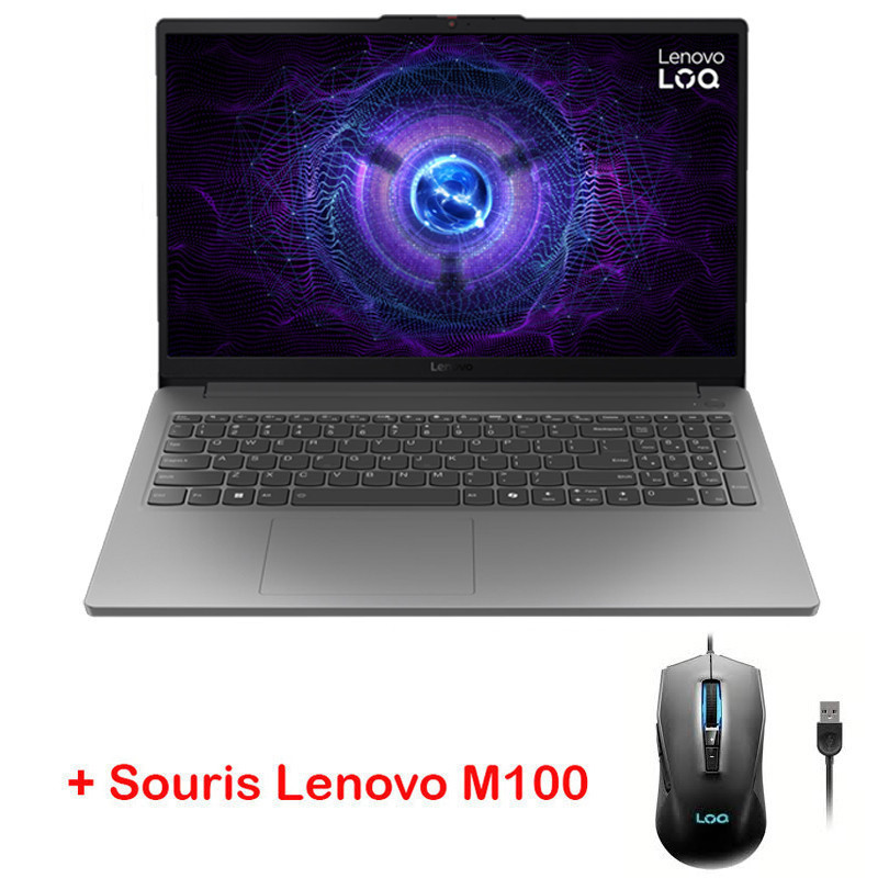 Pc Portable Gamer Lenovo LOQ 15IAX9E i5 12Gén 32Go 512Go SSD Windows 11 En Tunisie