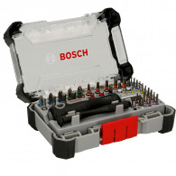 Coffret d'embouts de Vissage de Précision Bosch 42 Pièces Noir