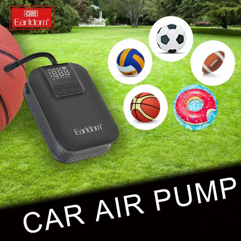Pompe à Air Multifonction Earldom V2 Inflation Noir en Tunisie