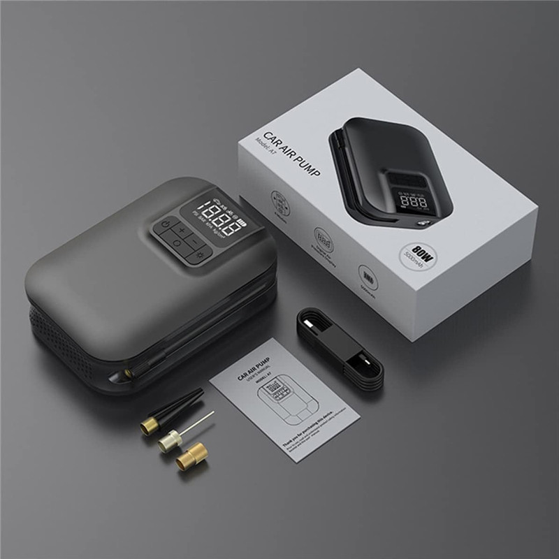 Pompe à Air Multifonction Earldom V2 Inflation Noir en Tunisie