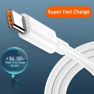 Câble Chargeur LDO-6A Type C Blanc en Tunisie