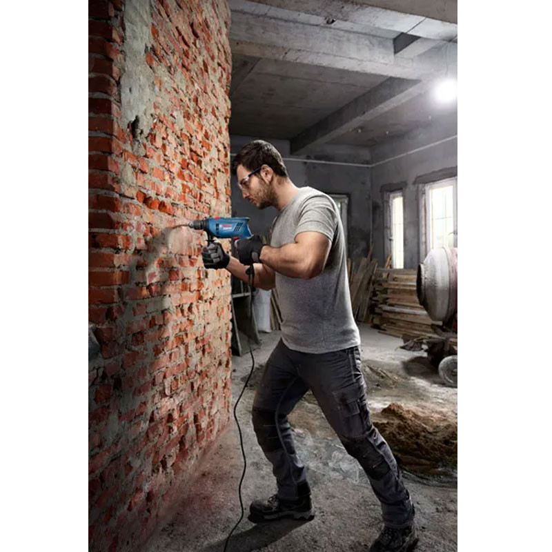 Perceuse à Percussion Bosch GSB 600 600W Bleu en Tunisie