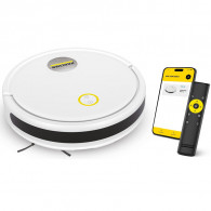 Aspirateur Robot Kärcher Avec Fonction De Nettoyage RCV 2 Blanc en Tunisie