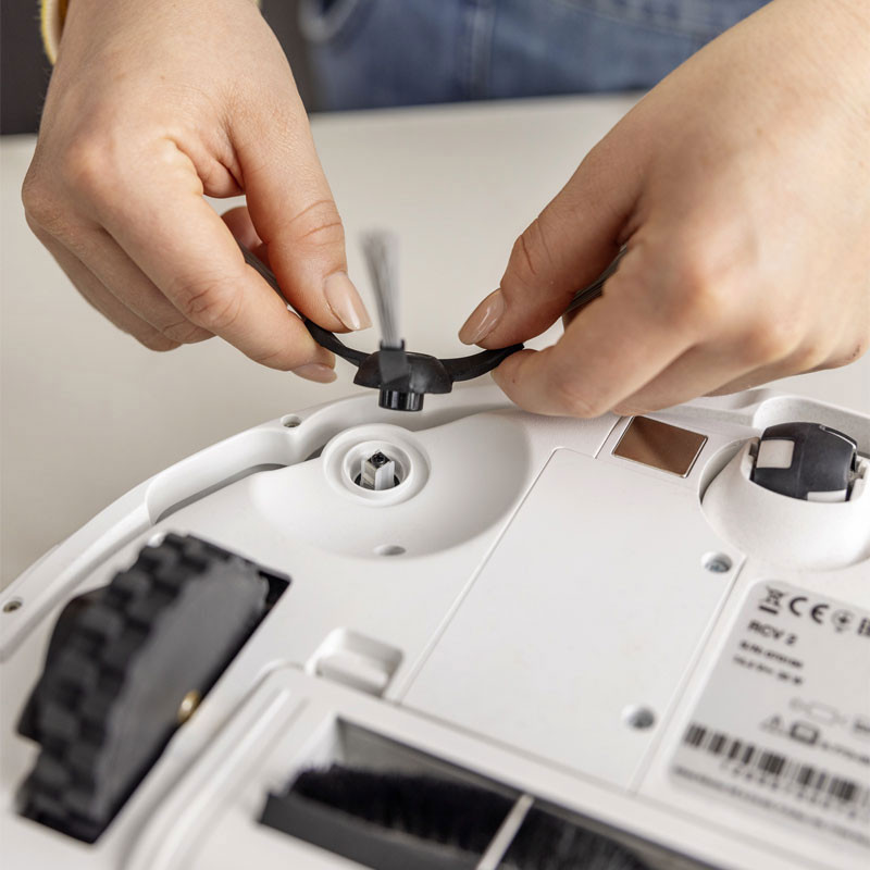 Aspirateur Robot Kärcher Avec Fonction De Nettoyage RCV 2 Blanc en Tunisie