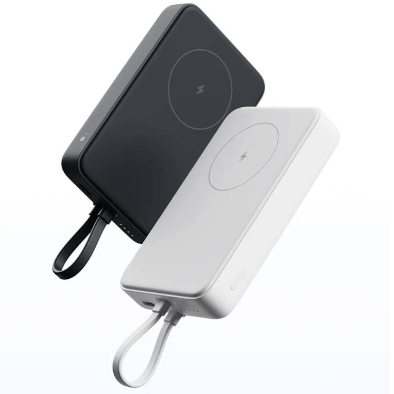 Power Bank Magnétique Xiaomi 33W 10 000 mAh Blanc En Tunisie