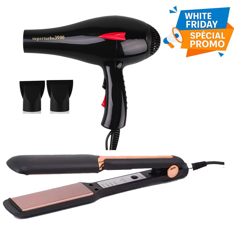 Sèche Cheveux Hoffmans 3900 1800W Noir en Tunisie