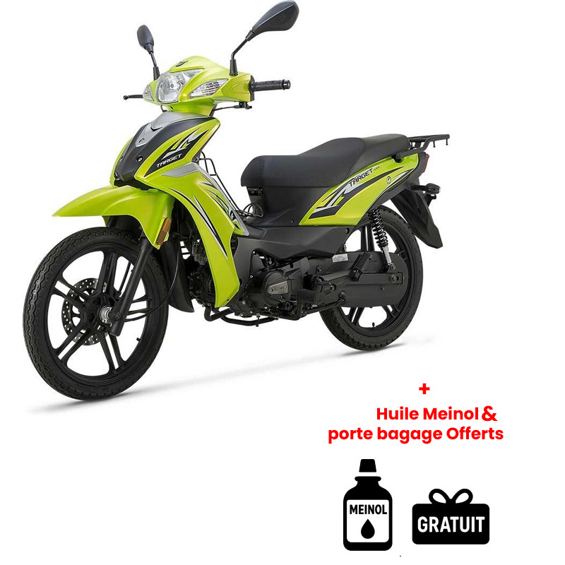 Scooter Zimota Target 125cc Vert en Tunisie