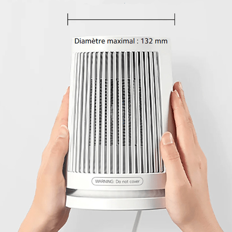 Chauffage Électrique Xiaomi 600W Blanc en Tunisie