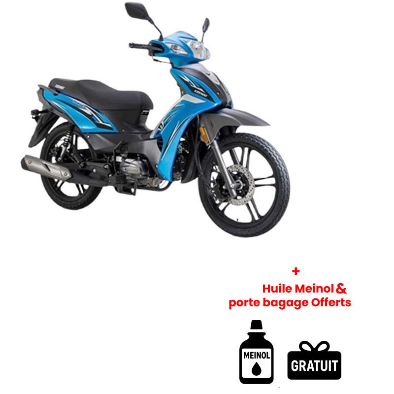 Moto Zimota Target 125cc Bleu