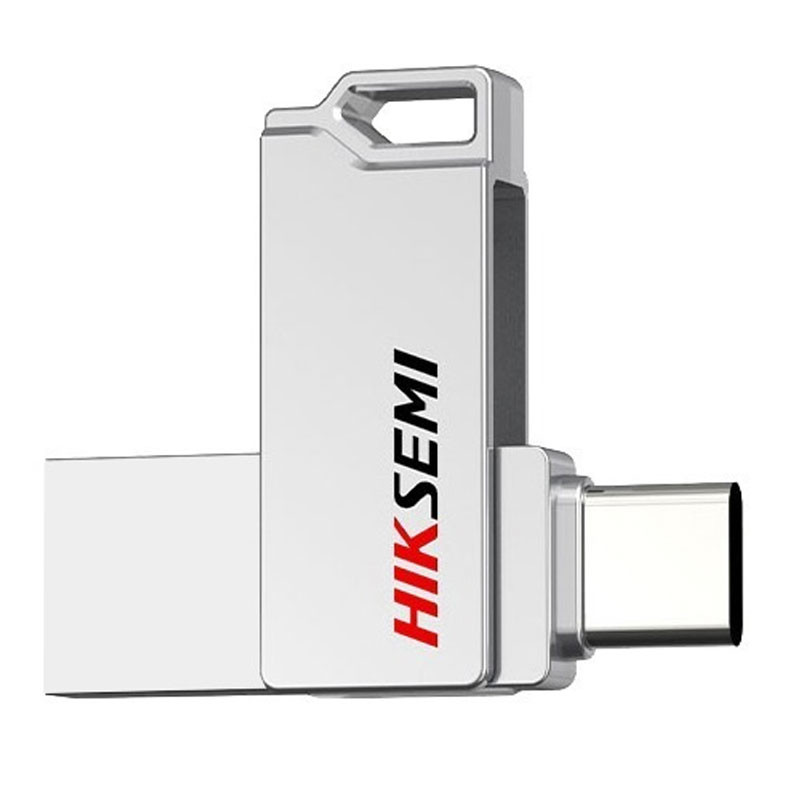 Clé USB Hiksemi E327C 128Go USB 3.2/Type C  Gris en Tunisie
