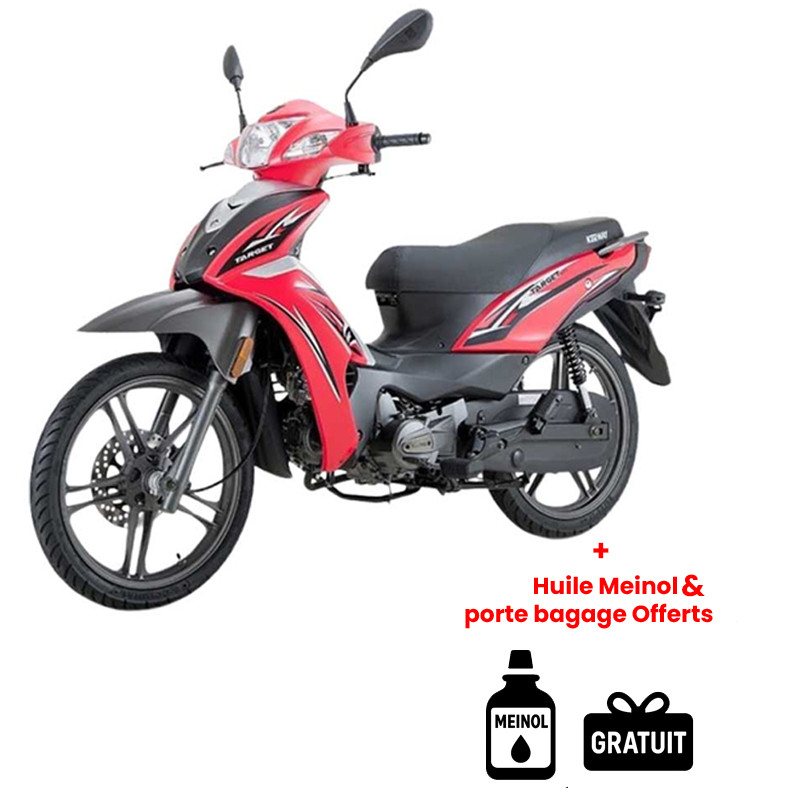 Scooter Zimota Target 125 Rouge en Tunisie