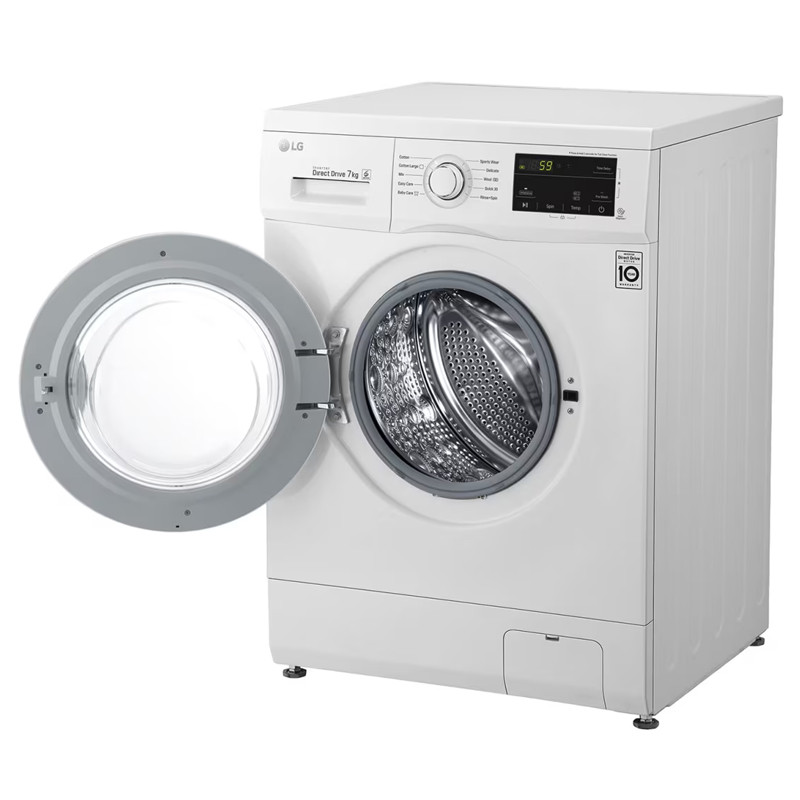 Machine à Laver Frontale LG FH2J3QDNGOP 7 KG Inverter   - Blanc
