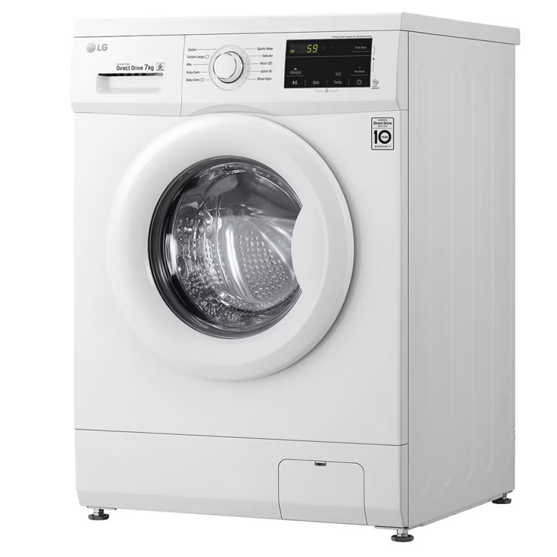 Machine à Laver Frontale LG FH2J3QDNGOP 7 KG Inverter   - Blanc