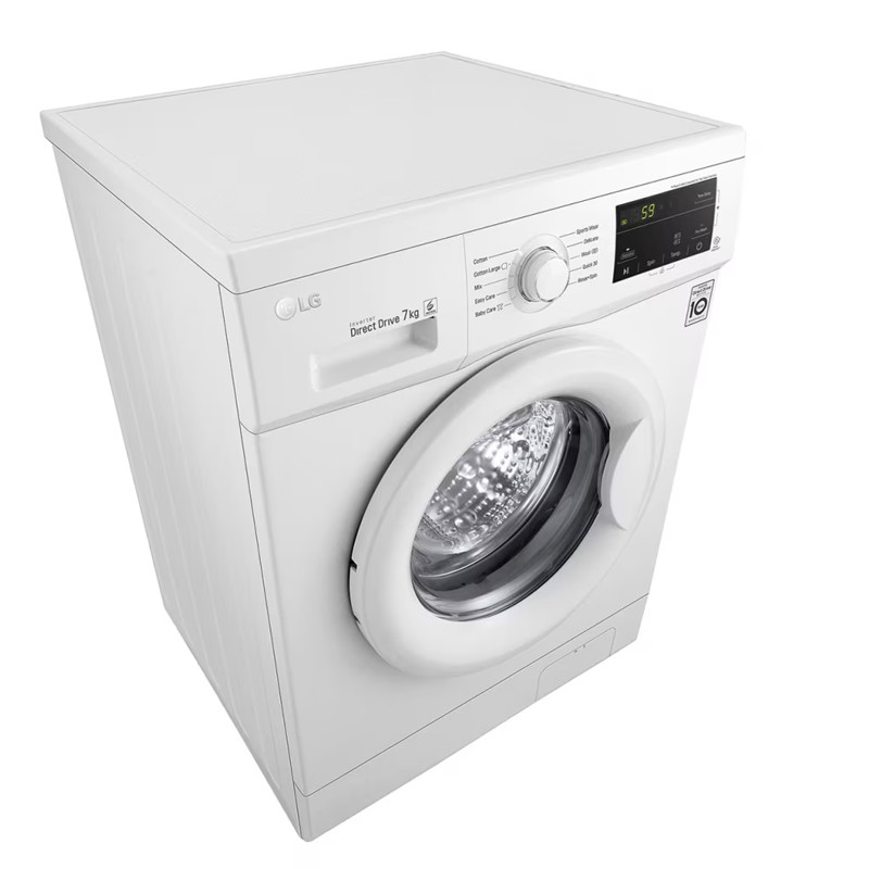 Machine à Laver Frontale LG FH2J3QDNGOP 7 KG Inverter   - Blanc