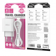 Chargeur Smartphone Inkax HC-06 Type-C 12W Blanc en Tunisie