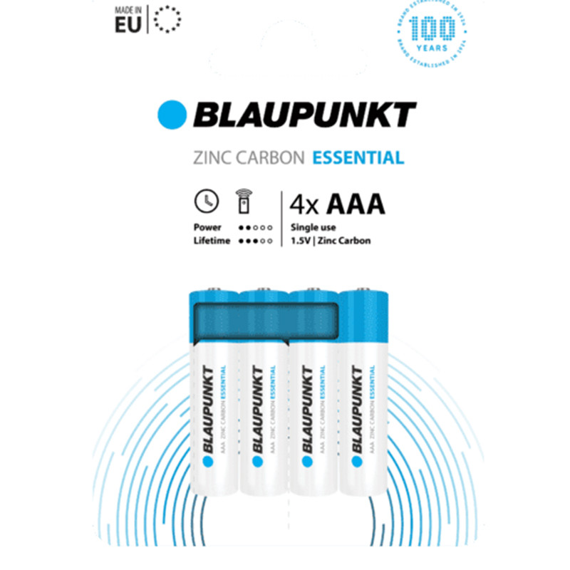 4 Piles Blaupunkt Zinc Carbon1.5V AAA En Tunisie