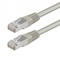 Cable Réseau W&T Cat 6 STP 1M Gris en Tunisie