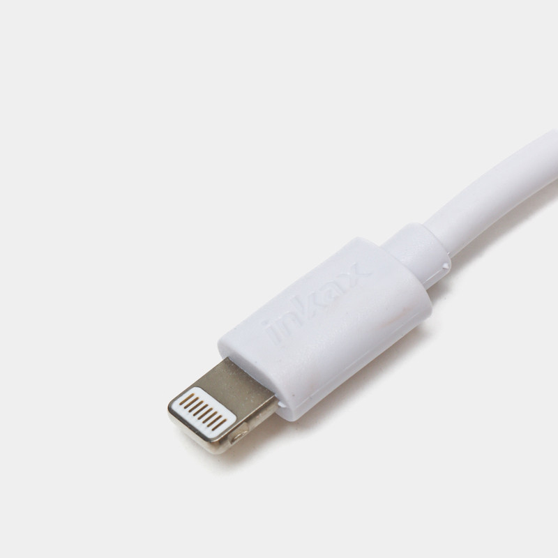 Chargeur Smartphone Inkax HC-06 Lightning 12W Blanc en Tunisie