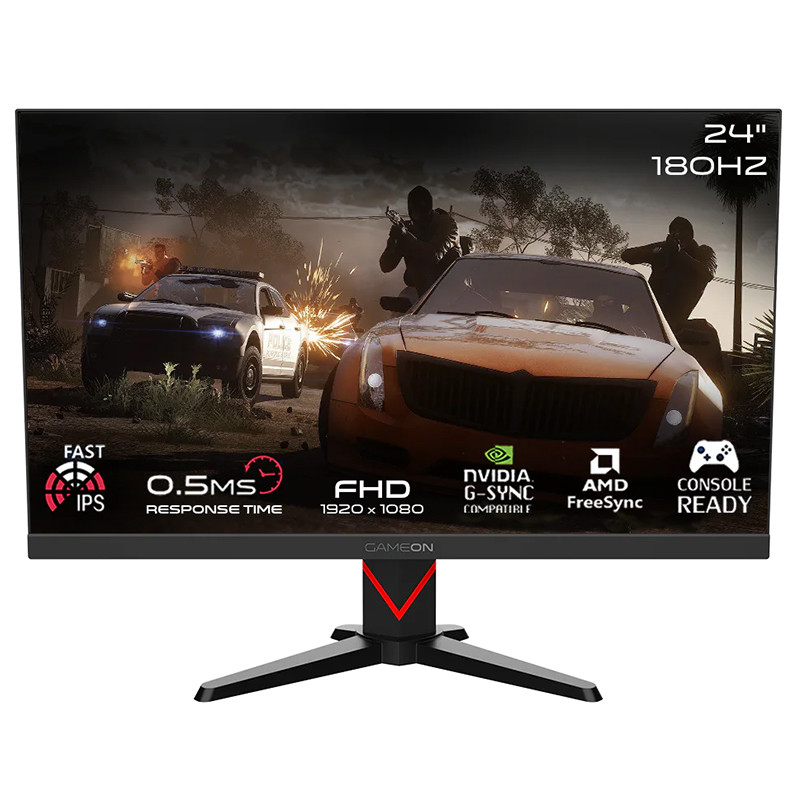 Ecran Gaming Gameon GOMM24FHD180IPS 23.8" FHD 180Hz IPS Noir En Tunisie