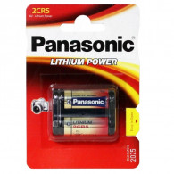 2 Piles Panasonic CR5 / 245 Lithium 6V en Tunisie