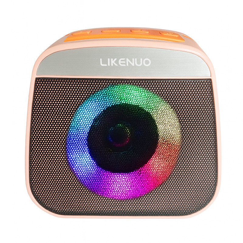 Haut Parleur Bluetooth Likenuo LX-11 RGB Rose en Tunisie