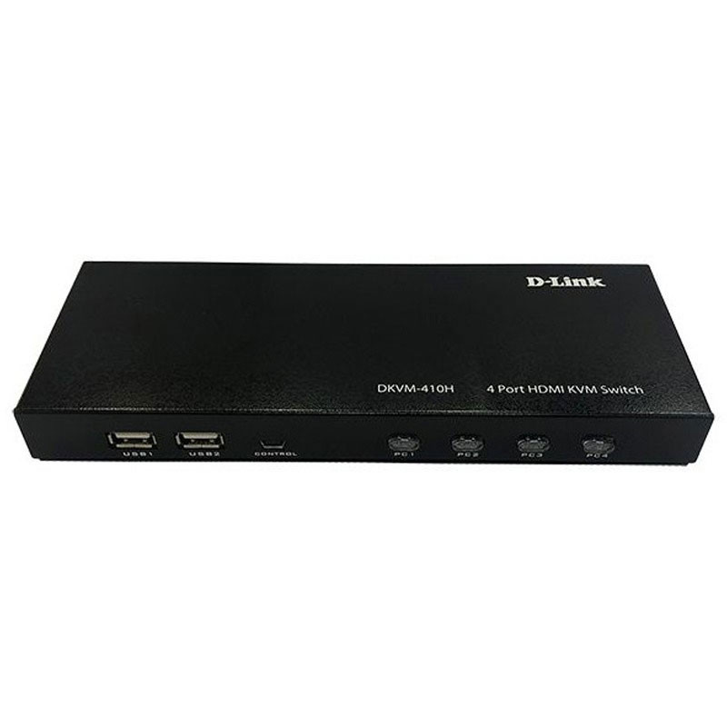 Switch D-Link KVM DKVM-410H 4 Ports HDMI & USB Noir en Tunisie