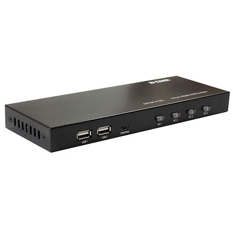 Switch D-Link KVM DKVM-410H 4 Ports HDMI & USB Noir en Tunisie