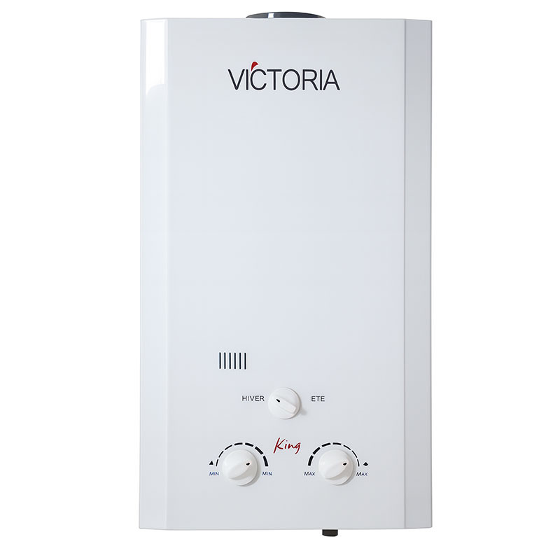 Chauffe Bain Victoria à Gaz Naturel 14L Blanc en Tunisie