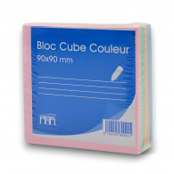 Charge Cube Ribat 90x90mm Couleur 500 Feuilles
